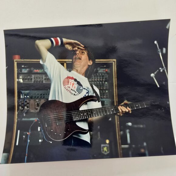 Grateful Dead Licensed Rob Cohn Photograph Of Phil Lesh Playing Bass Guitar - Picture 14 of 14